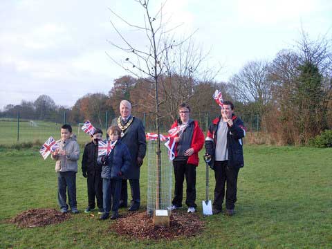 Jubilee tree 15 planting